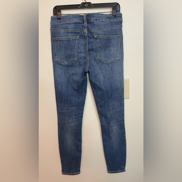 Pilcro and The Letterpress High Rise Denim Leggings Stretch Jean Denim Sz 29. - Picture 15 of 17